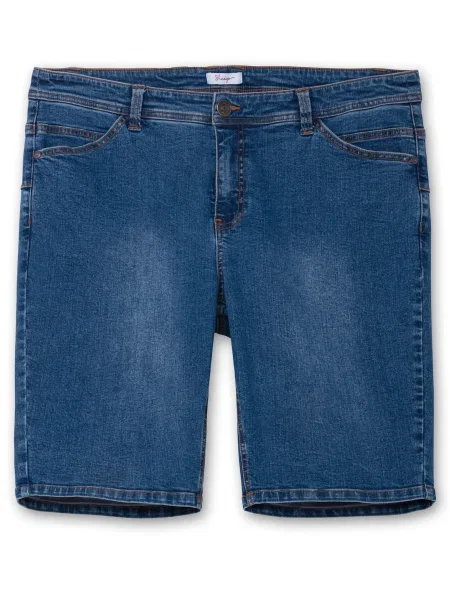 SHEEGO Jeans denim albastru