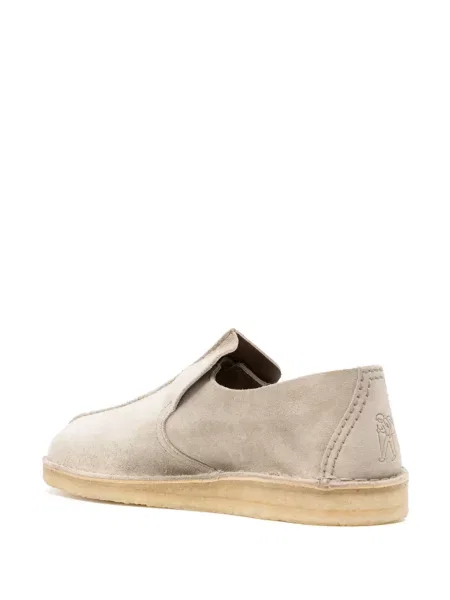 Велурени лоуфъри Clarks Originals сиво