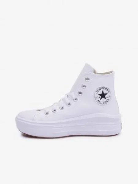 CONVERSE Členkové tenisky CHUCK TAYLOR ALL STAR MOVE' biela