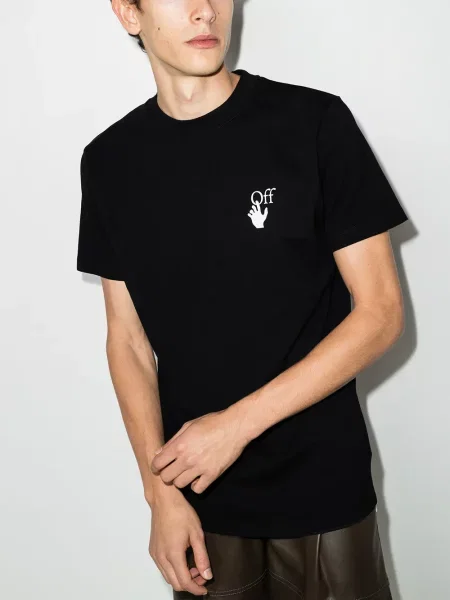 Tricou Off-white cu imagine alb