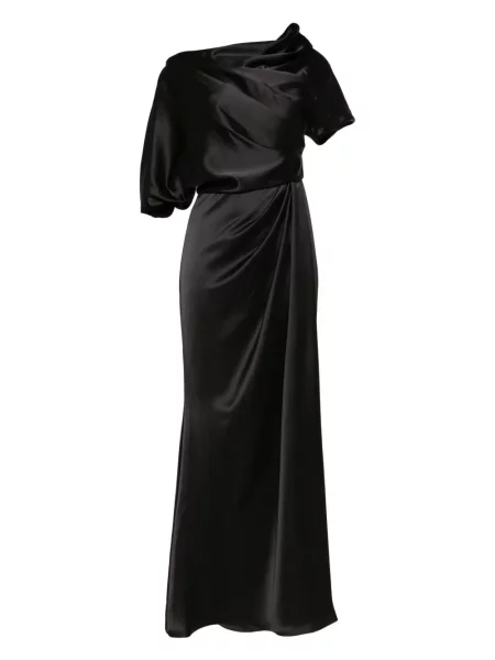 Rochie Amsale din satin negru