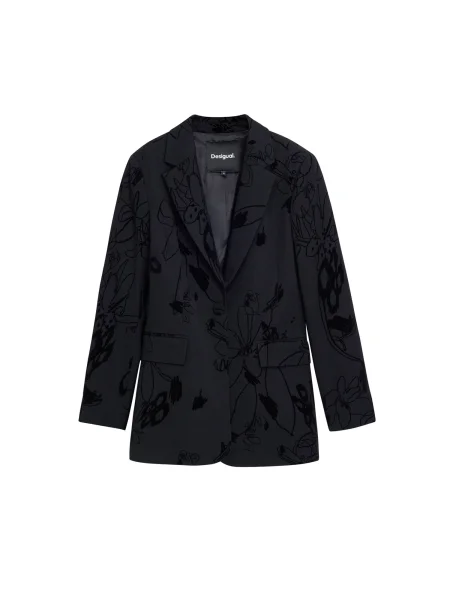 Desigual Suknjič Flockarty črna