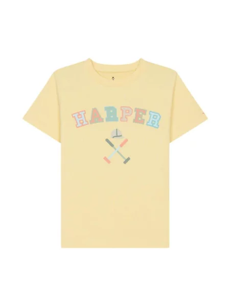 Tricou copii Harper And Neyer galben