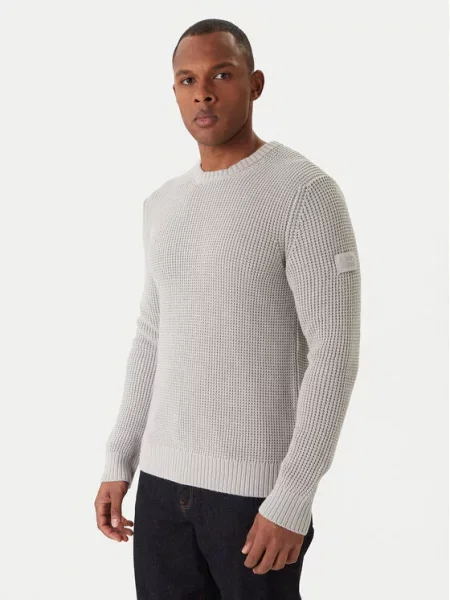 JOOP! Jeans Pulover Harono Modern Fit gri