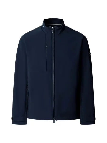 Geacă Hackett London softshell albastru
