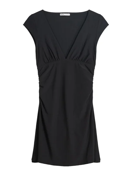 Bershka Obleka črna