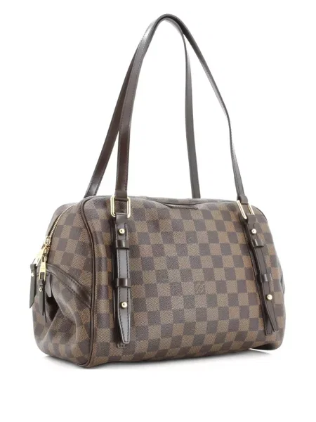 Satchel torba Louis Vuitton Pre-owned smeđa