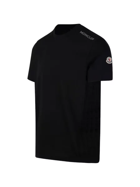 Tricou Moncler cu imagine negru