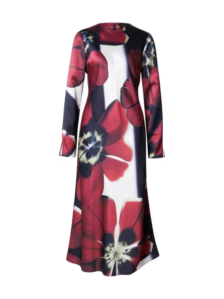 Ted Baker Šaty NEERAH námořnická modř / světle zelená / rubínově červená bílá