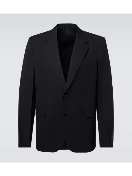 Vlněné sako Givenchy černé