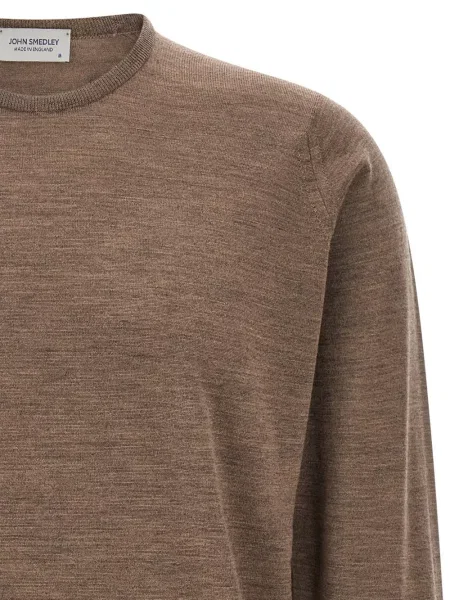 Pulover John Smedley de lână maro