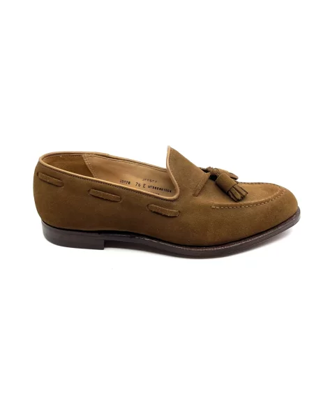 Półbuty Crockett & Jones skórzane brązowe