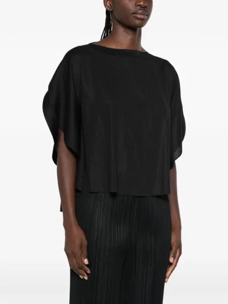 Μπλούζα Pleats Please Issey Miyake μαύρο