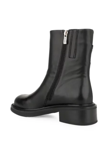 Botine Linda Baumann din piele negru