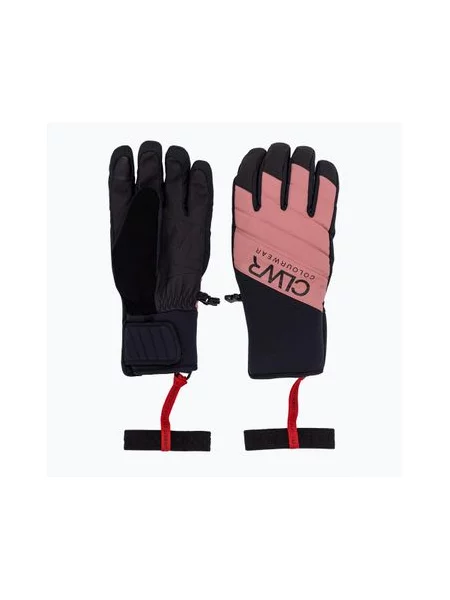 Кольорові рукавички Powder Glove dk rose рожеві