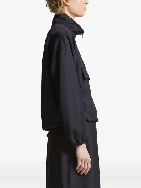 Bluza Peserico z zamkiem błyskawicznym do połowy czarna