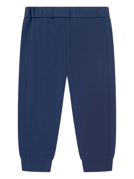 Dětské kalhoty Emporio Armani modré