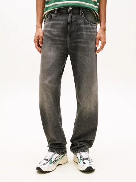 Tommy Jeans Džinsai Otis juodo džinso