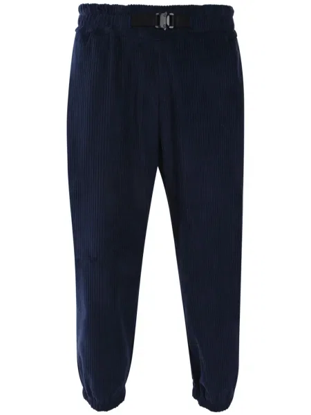 Pantaloni Mauna Kea de catifea albastru