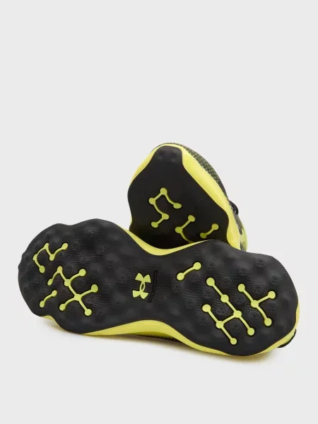 Расклешенные кроссовки Under Armour желтые