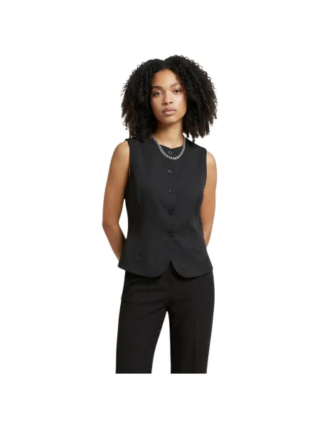 Vestă de costum Only de in negru