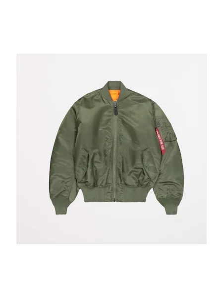 ALPHA INDUSTRIES Přechodná bunda Heritage' zelená