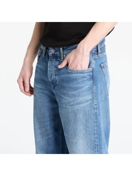 Дънки Calvin Klein Jeans синьо