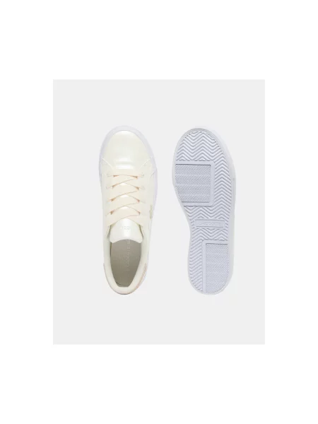 Tenisky Lacoste Ziane na platforme biela