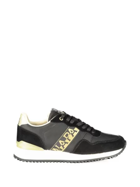 Sneakerși Napapijri cu imagine negru