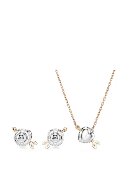 Colier Swarovski cu motiv cu inimi