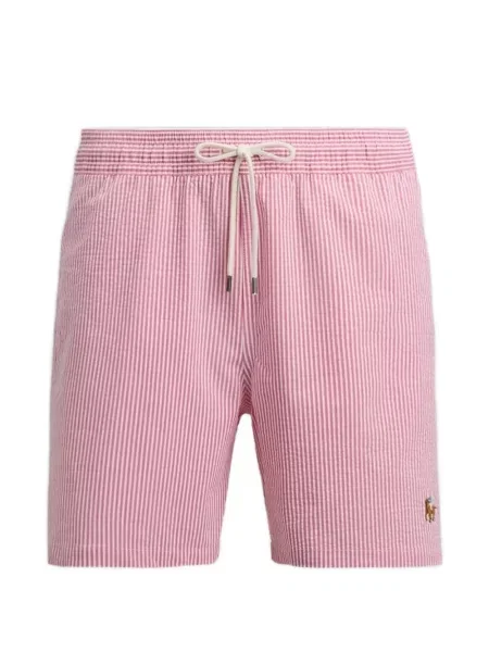 Поло тениска Polo Ralph Lauren с автограф синьо