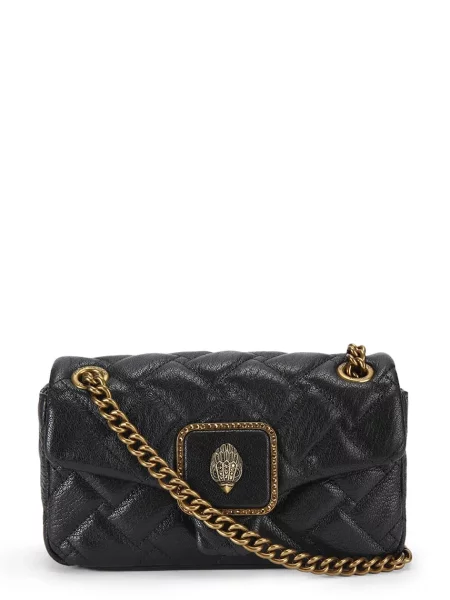Kurt Geiger De piele geantă pe umăr MINI PIMLICO negru