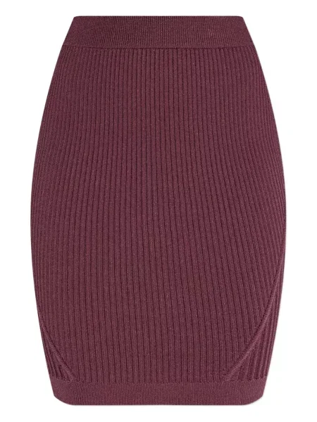 Fusta mini Balmain violet