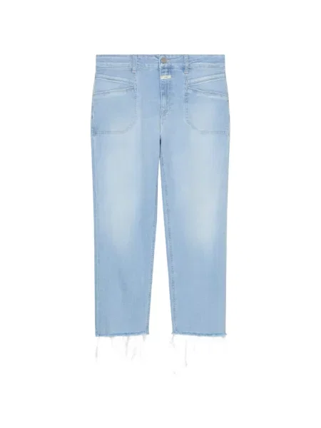 Blugi Closed cu franjuri albastru