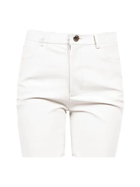 Pantaloni Pinko scurte alb