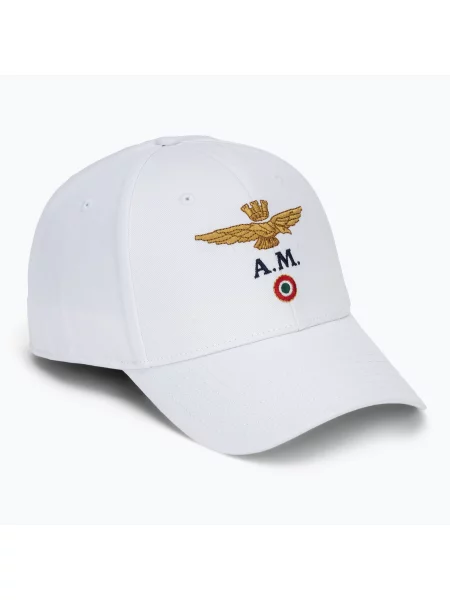 Кепка Aeronautica Militare off navy біла