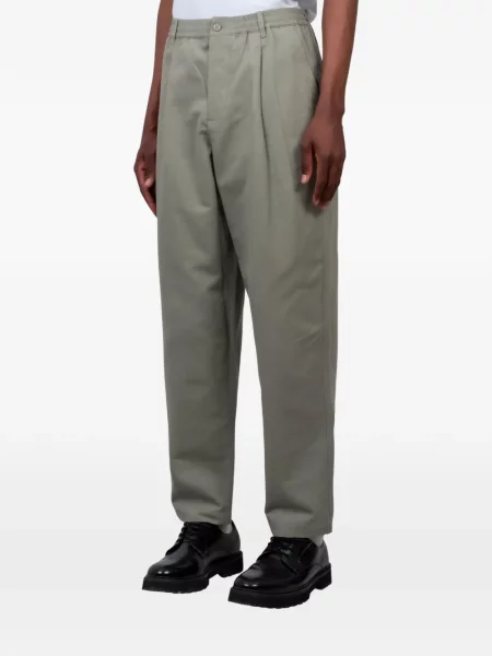 Pantaloni Maison Kitsune verde