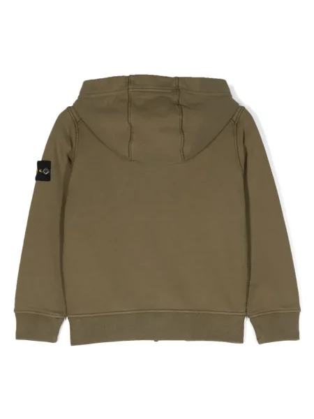 Kardigan dziecięcy Stone Island zielony