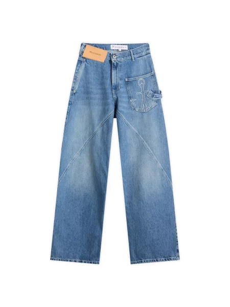 Jeansy Jw Anderson niebieskie