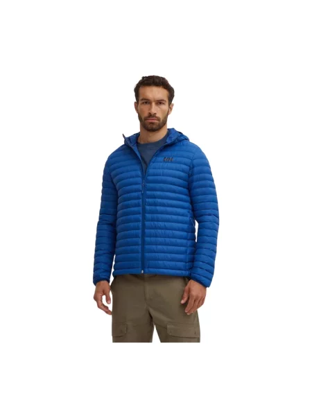 Kurtka Helly Hansen z kapturem niebieska
