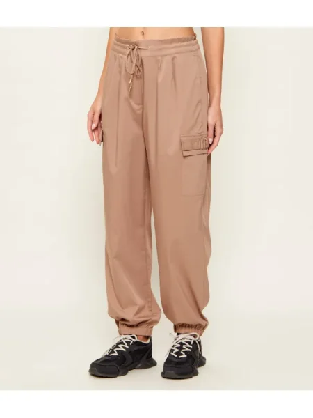 Liu Jo Sport Pantaloni cargo | Relaxed fit maro