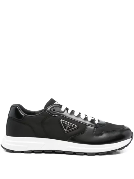 Sneakerși Prada din piele negru