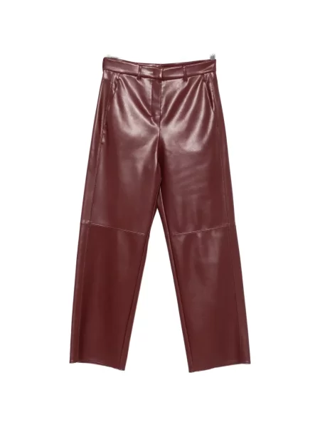 Cu centură pantaloni 's Max Mara roșu