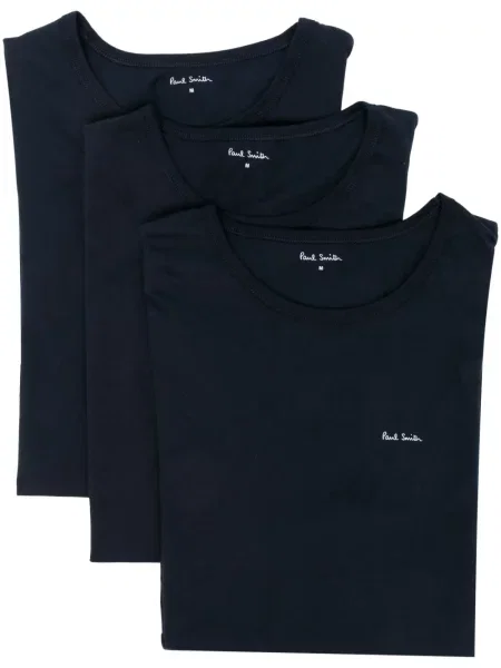 Tricou Paul Smith cu imagine albastru