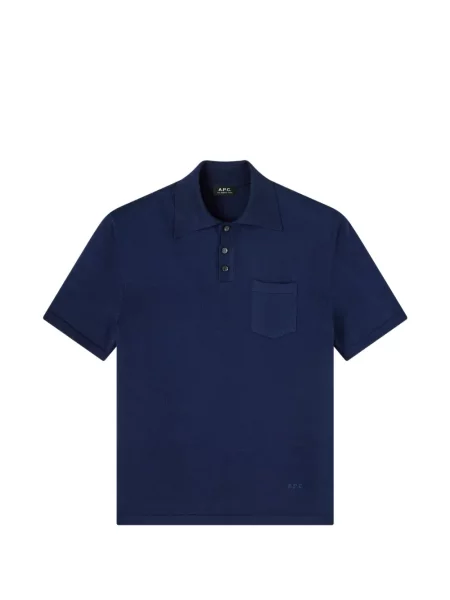 Scurt tricou polo A.p.c. albastru