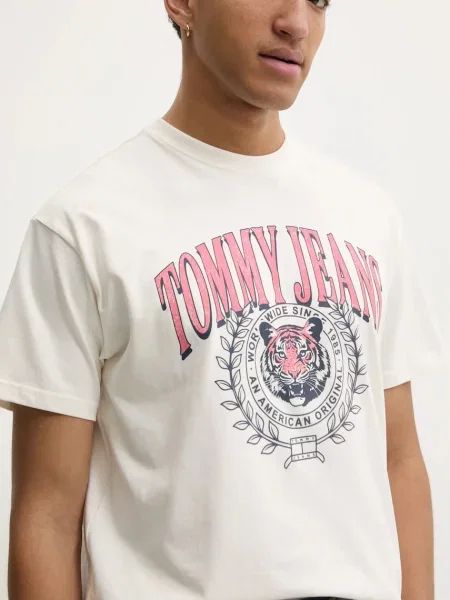 Tommy Jeans kratka majica bež