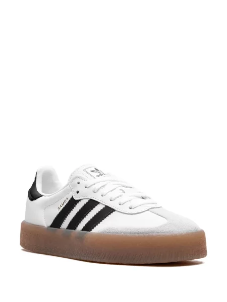 Sneakerși Adidas Gazelle cu model leopard alb