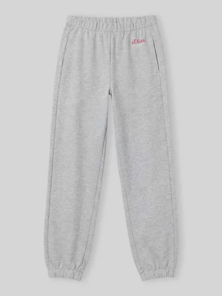 Spodnie dresowe w kroju relaxed fit z mieszanki bawełny s.Oliver x Heidi Klum S.oliver Red Label