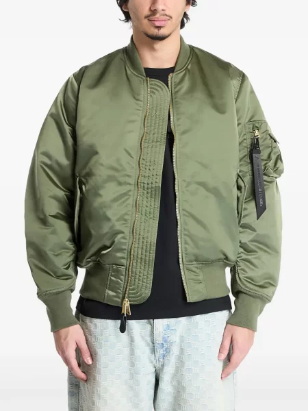 Geacă bomber Alpha Industries verde