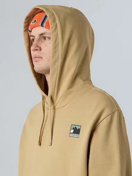Худі The North Face Mountain Logo бежевий